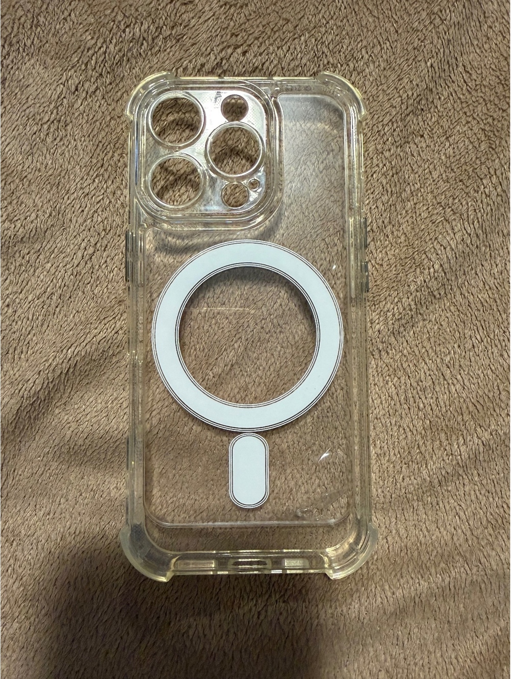 Iphone 16 Pro Clear Protective Magsafe Compatible Phone Case